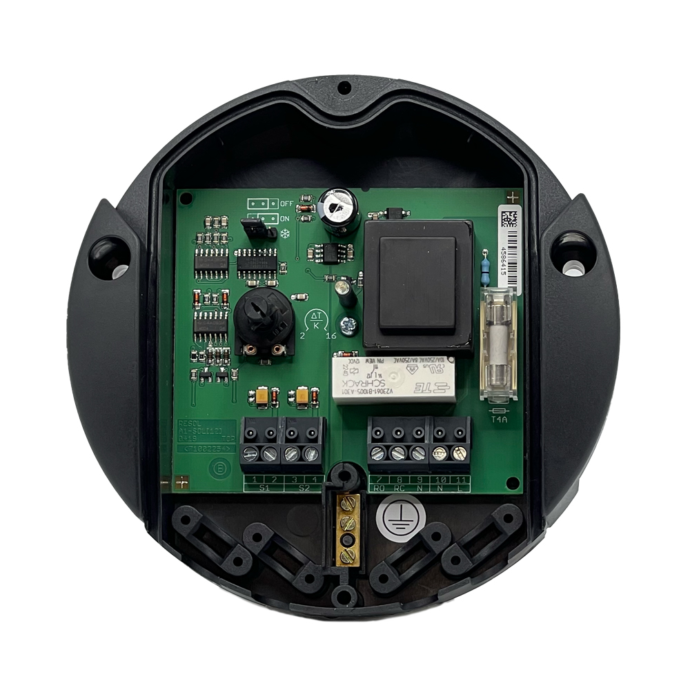 11522130_03 Solarsteuerung Resol DeltaSol A (inkl. 2 PT1000 Fühlern - 1 x FKP6 - 1 x FRP6) - Komplettpaket