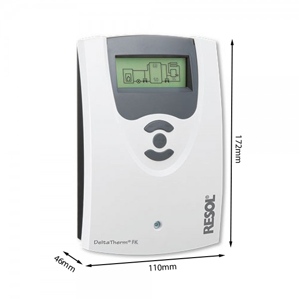 11500290_02 Feststoffkesselregler Resol DeltaTherm FK (ohne Fühler)