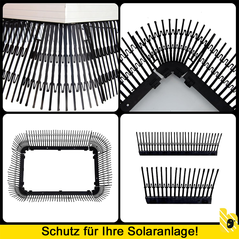 Birdstop Kunstoffclip - Zubehör Vogelschutz für Solaranlagen – Marderschutz für PV-Module & Dach