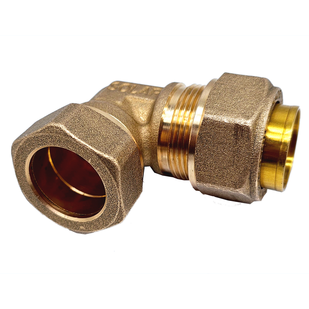 Winkel-Schnellverschraubung 90° DN16 auf 22mm Kupfer – Solarwellrohr Fitting Winkel-Schnellverschraubung 90° DN16 auf 22mm Kupfer – Solarwellrohr Fitting