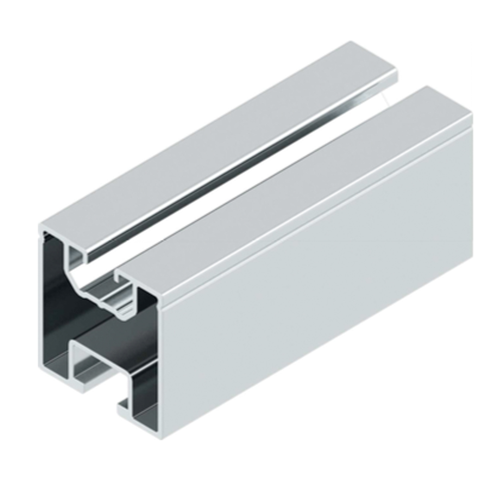 ALU-01 ALU-Trägerprofil - 40-200cm - Montageprofil Montageschiene Aluminiumprofil Stange - 0% MwSt.