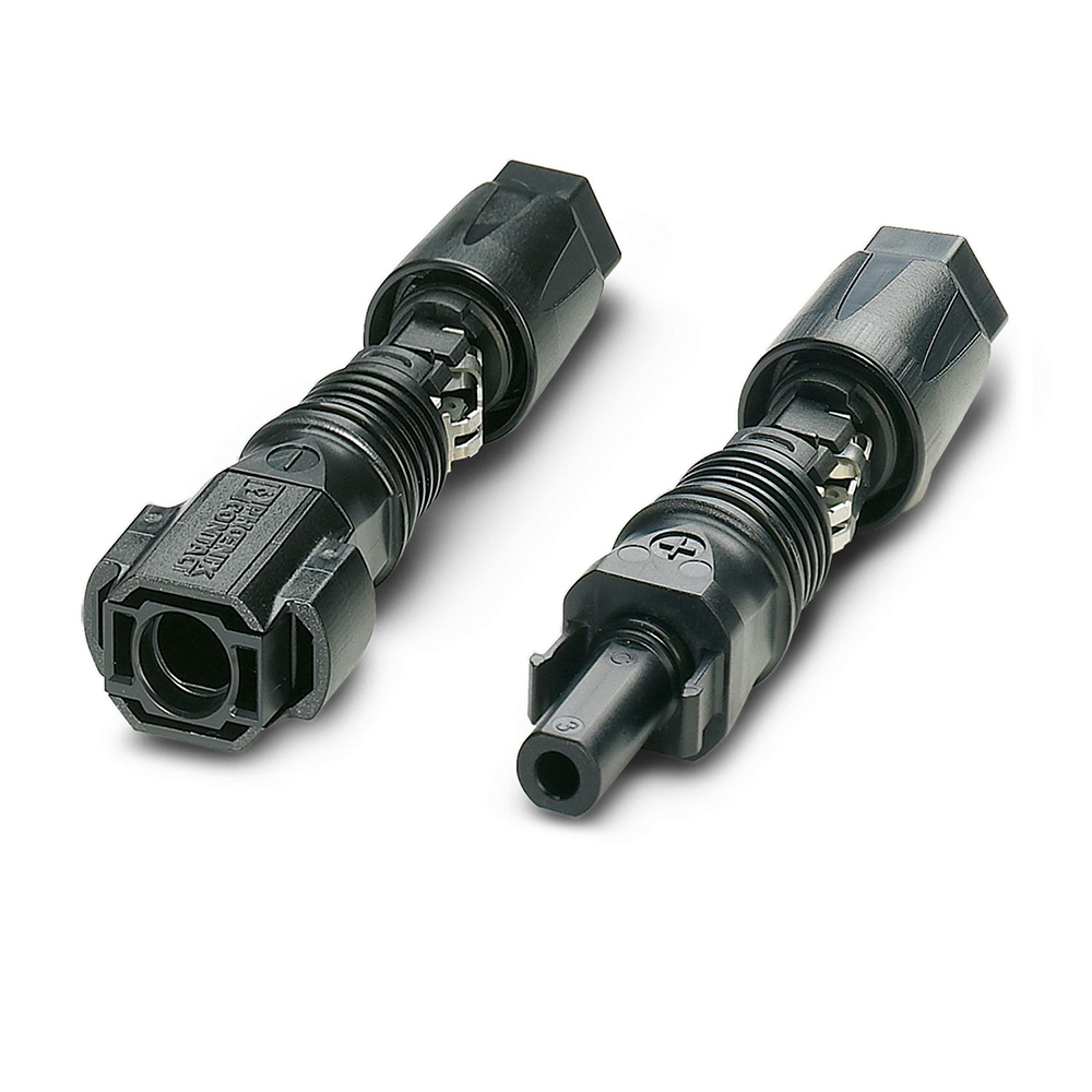Phoenix Contact SUNCLIX PV-Steckverbinder Set – Stecker + Buchse für 2,5–6 mm² Solarkabel – werkzeuglose Montage – 0% MwSt Phoenix Contact SUNCLIX PV-Steckverbinder Set – Stecker + Buchse für 2,5–6 mm² Solarkabel – werkzeuglose Montage – 0% MwSt