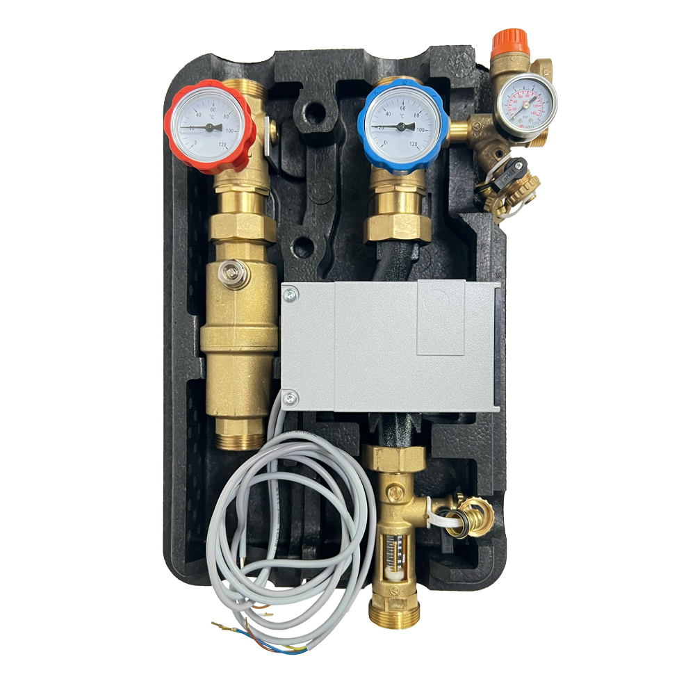 75000HE_02 Orkli 2-Strang Solarstation 5.0-40.0 Liter mit Hocheffizienzpumpe Stratos Para 25/1-9 PWM