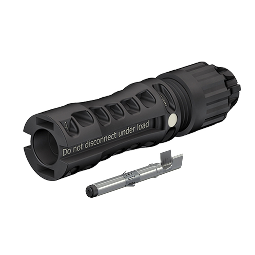 MC4-Evo2-Stecker-02 MC4-Evo2 PV-Steckverbinder – Stecker für 4–6 mm² Solarkabel – 1500 V DC – 39 A – Crimpanschluss - 0% MwSt