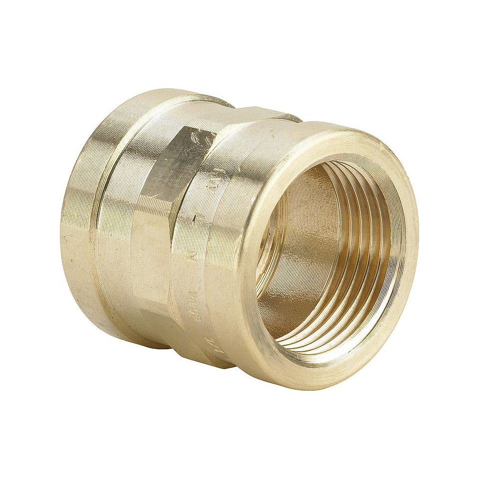 Rotguss-Muffe Rotguss Muffe 3/8" IG Gewindefitting Typ 3270