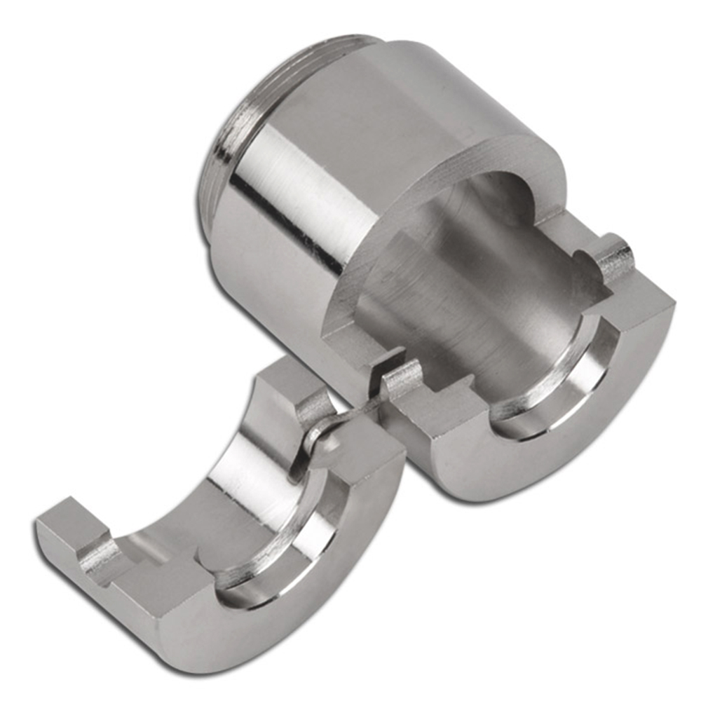 Klemmbacken DN12 - DN40 für Flansch-Schlagwerkzeug – Stahlbacken zur Bördelherstellung von Solar- & Edelstahlwellrohren – Zubehör für Profi-Schlagwerkzeug