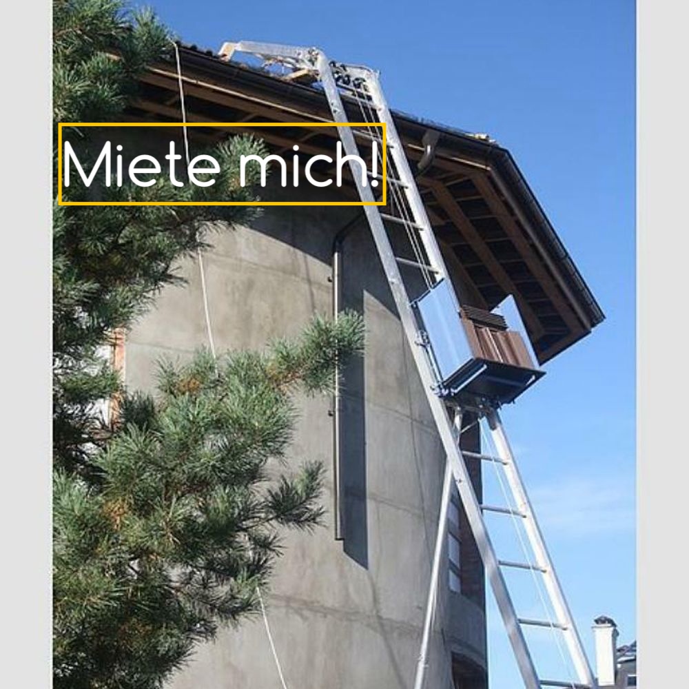 GEDA Lift 200 Schrägaufzug mieten – Materiallift bis 16 m Transporthöhe, 200 kg Tragkraft – ideal für Dacharbeiten, Solarmontage & Renovierung (nur Abholung)