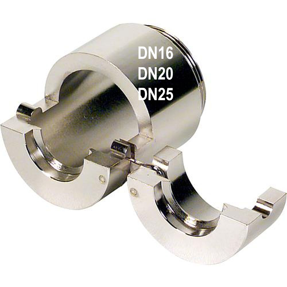 9700288-V 1x Klemmbacke für Flansch-Schlagwerkzeug DN16 oder DN20 oder DN25