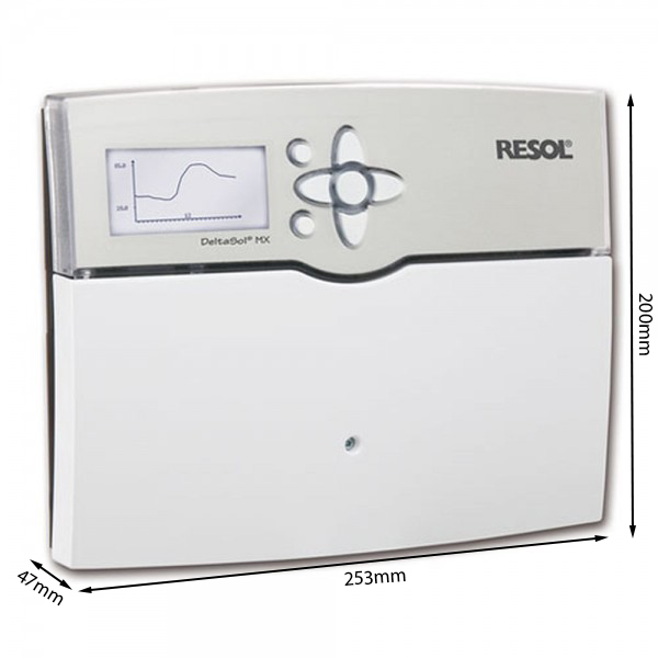 Solarsteuerung Resol DeltaSol MX ( ohne Fühler )