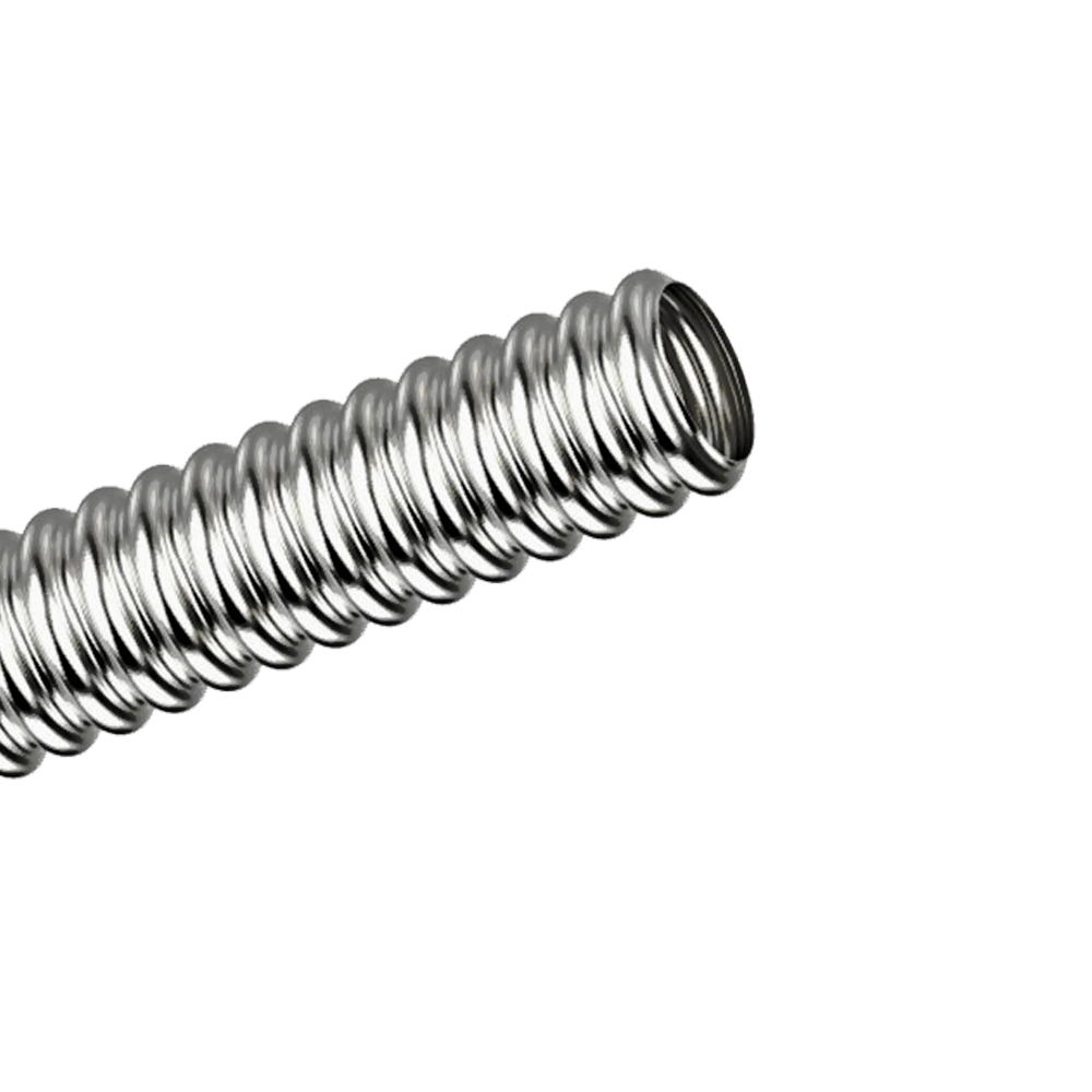 Wellrohr-002 DN12 - DN32 Edelstahlwellrohr 1.4404 (V4A) Solarrohr Wellrohr Solarleitung Heizung - Meterware