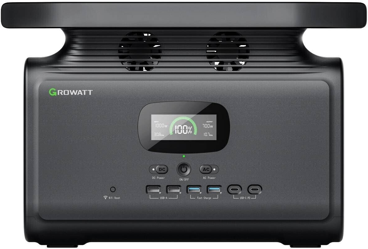 Growatt INFINITY 1500 Tragbare Powerstation 1512Wh 2000W Growatt INFINITY 1500 Tragbare Powerstation 1512Wh 2000W