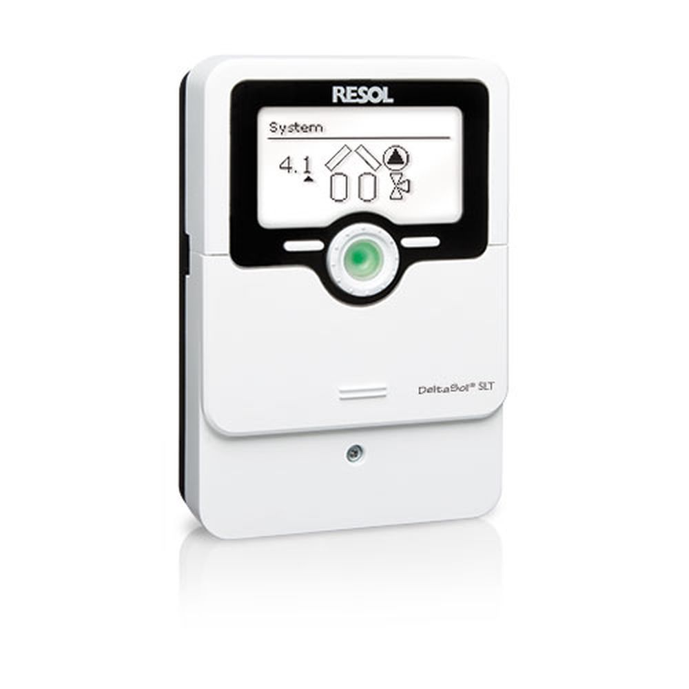 Solarsteuerung Resol DeltaSol SLT (inkl. 4 x PT1000 Fühler - 2 x FKP6 - 2 x FRP6) - Komplettpaket