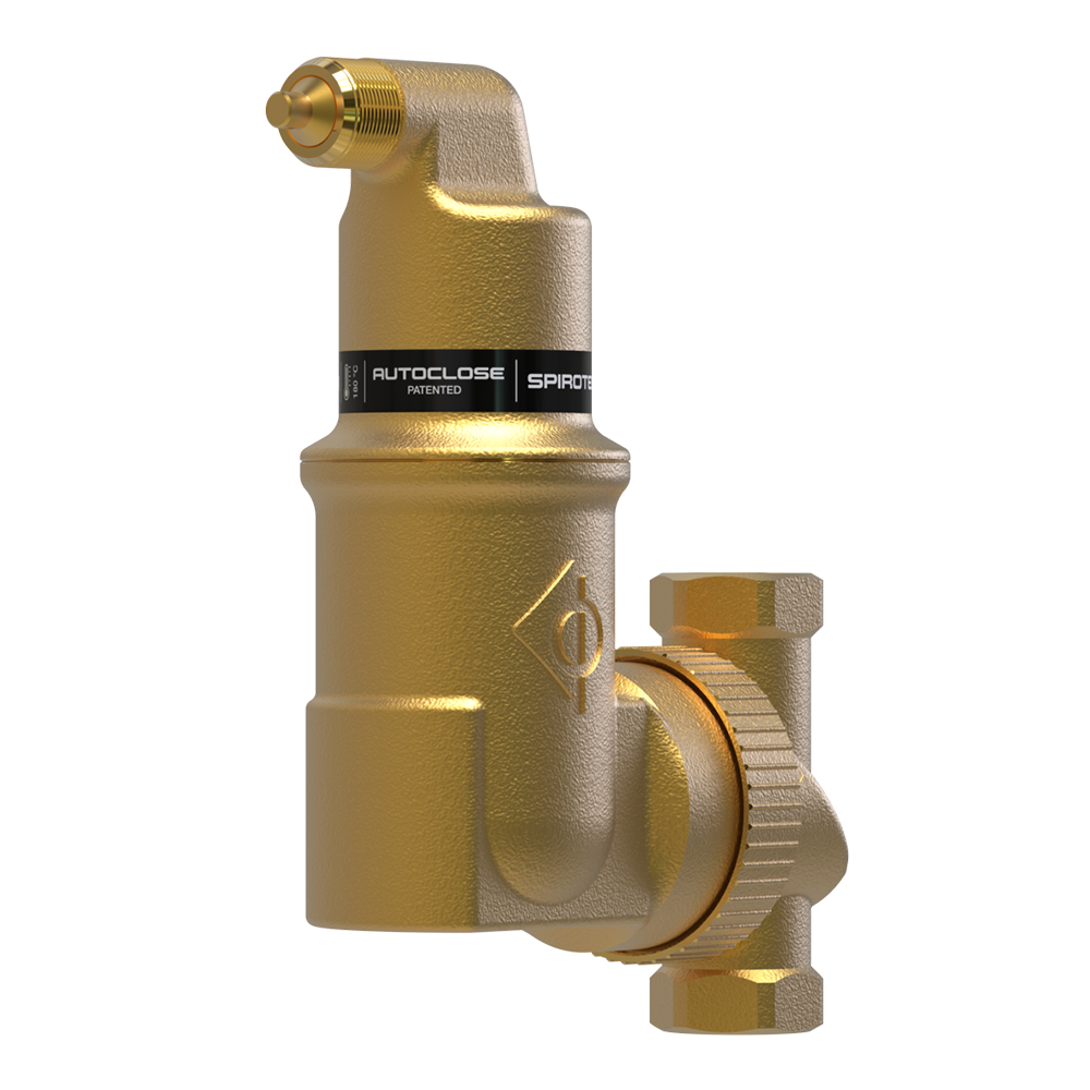 3/4 Zoll AUTOCLOSE-LUFTABSCHEIDER - Universal - SpiroVent Solar bis 180° 3/4 Zoll AUTOCLOSE-LUFTABSCHEIDER - Universal - SpiroVent Solar bis 180°