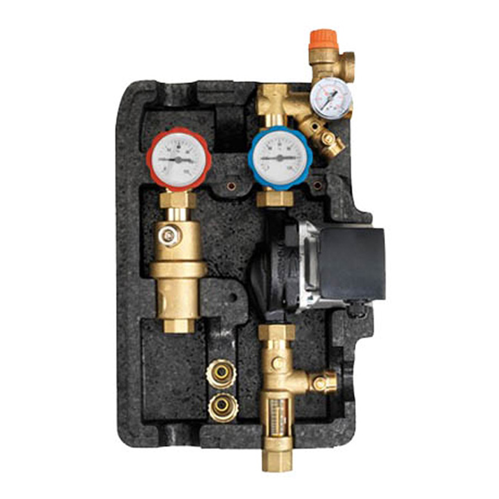 Orkli-2-Strang-Kopie Vakuumröhrenkollektor - Brauchwasser & Heizung Paket 27,48m² - 1500 Liter Speicher (BWH-28.1500)