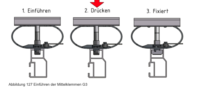 Mittelklemme Mittelklemme G5 30-40mm TopFix 200 / AeroFix - blank