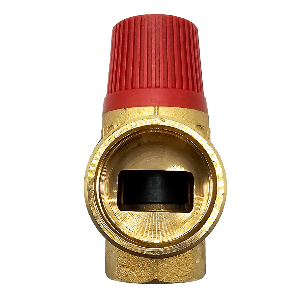 9001609-03 2,5 bar Membran-Sicherheitsventil Überdruckventil Heizung mit Manometer SVM