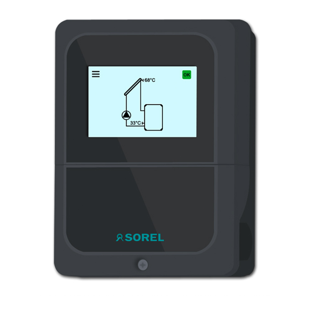 SOREL Solarsteuerung Solarregler Temperaturdifferenzsteuerung TDC SMART BASIC (ohne Fühler)