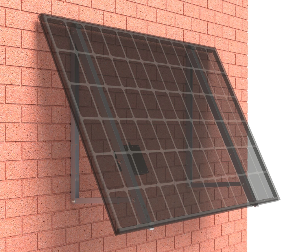 Universal-Montage-Set – Solarmodule & Balkonkraftwerke geeignet für Balkon-, Wand- und Flachdachmontage