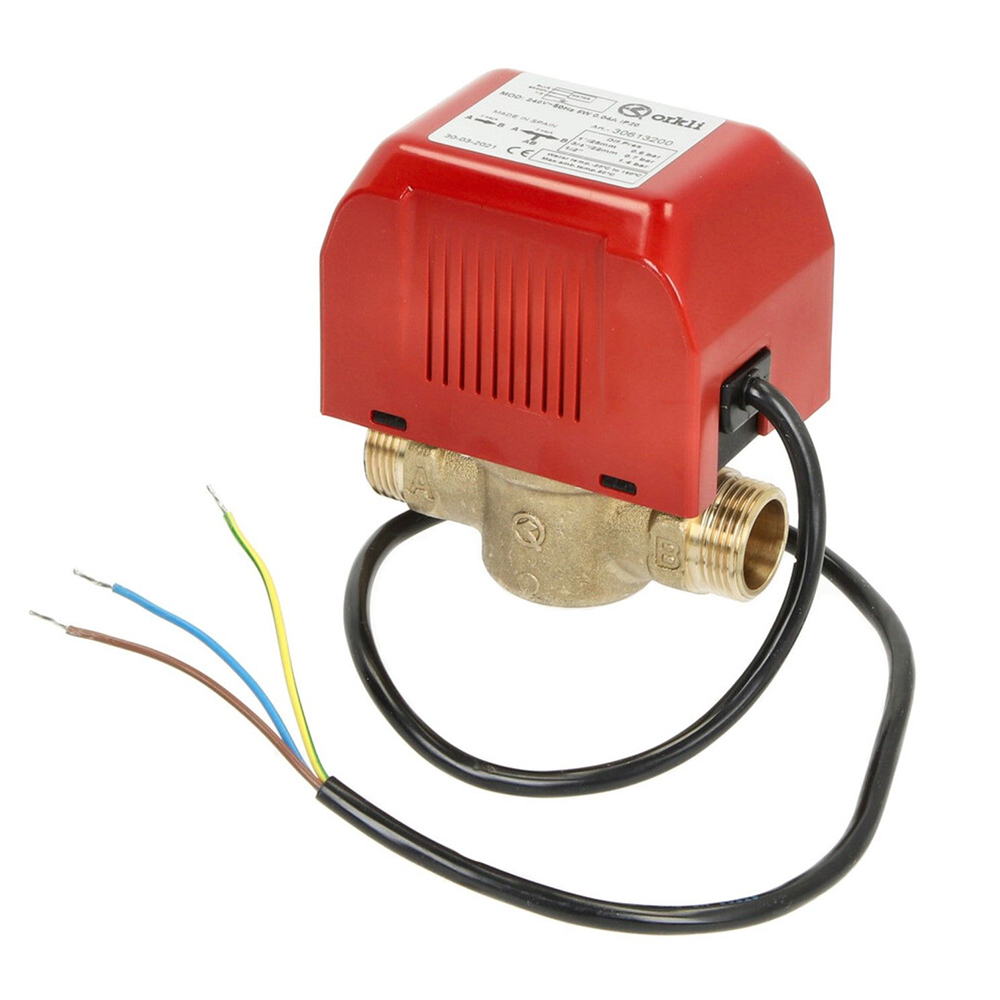 Orkli Zwei-Wege-Zonenventil 1/2" bis 1" IG / AG mit Motor Umschaltventil Zweiwegeventil Orkli Zwei-Wege-Zonenventil 1/2" bis 1" IG / AG mit Motor Umschaltventil Zweiwegeventil