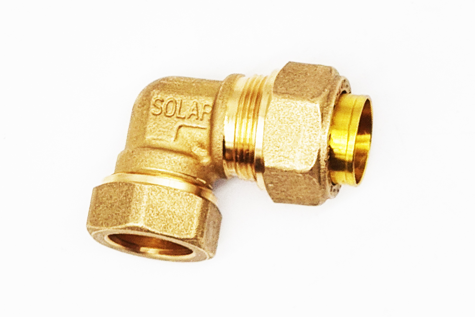 Winkel-Schnellverschraubung 90° DN16 auf 22mm Kupfer – Solarwellrohr Fitting Winkel-Schnellverschraubung 90° DN16 auf 22mm Kupfer – Solarwellrohr Fitting