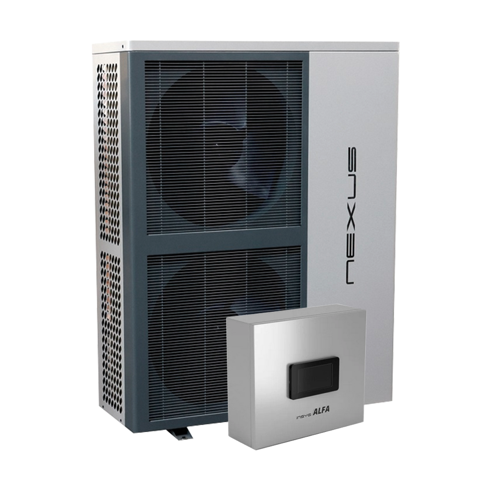 Sunex NEXUS M18 EVI Monoblock Wärmepumpe 18kW für Brauchwasser und Heizung R32 A+++/A++