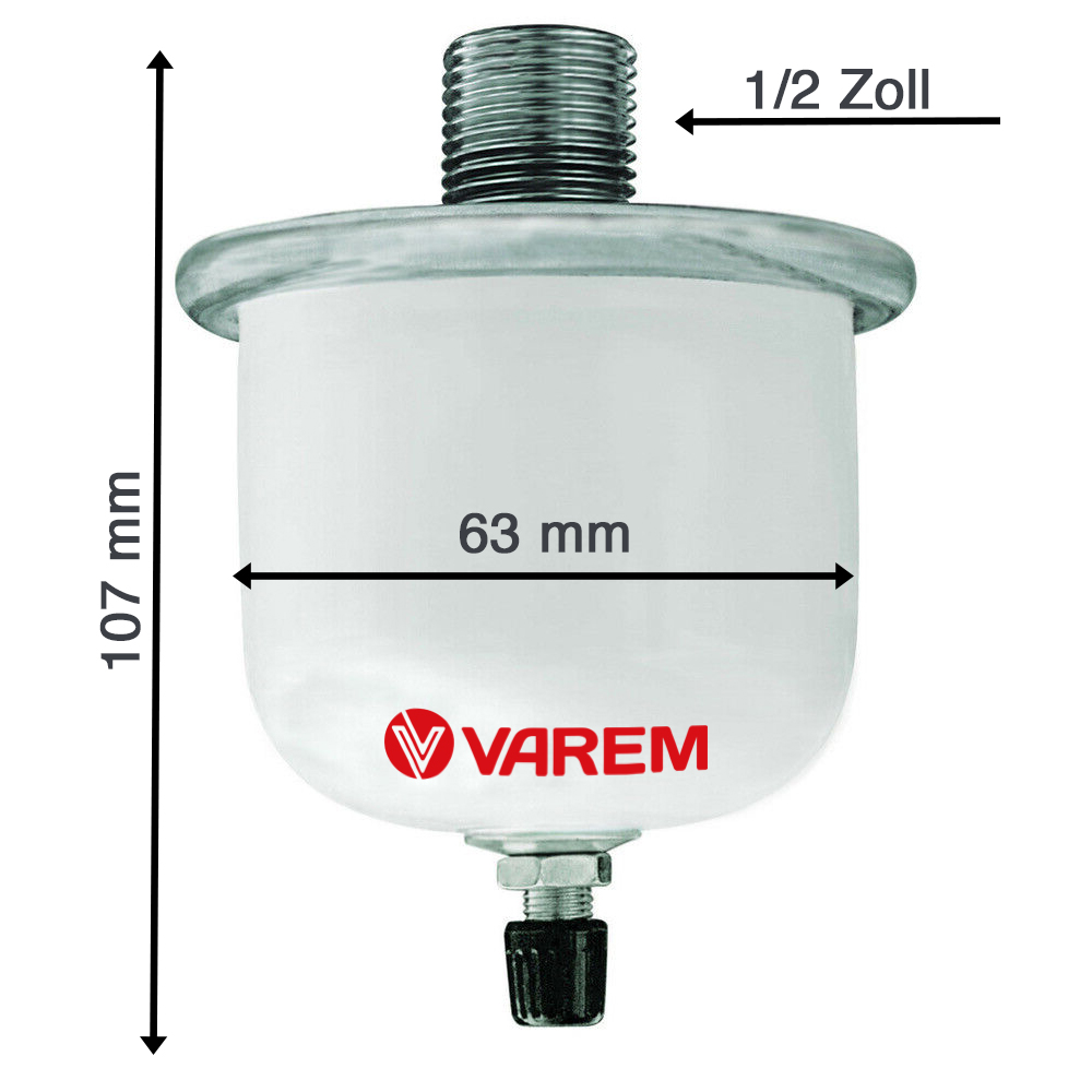 0,16 L - 40 L Varem Heizungs-Ausdehnungsgefäß Extravarem LC CE Druckbehälter