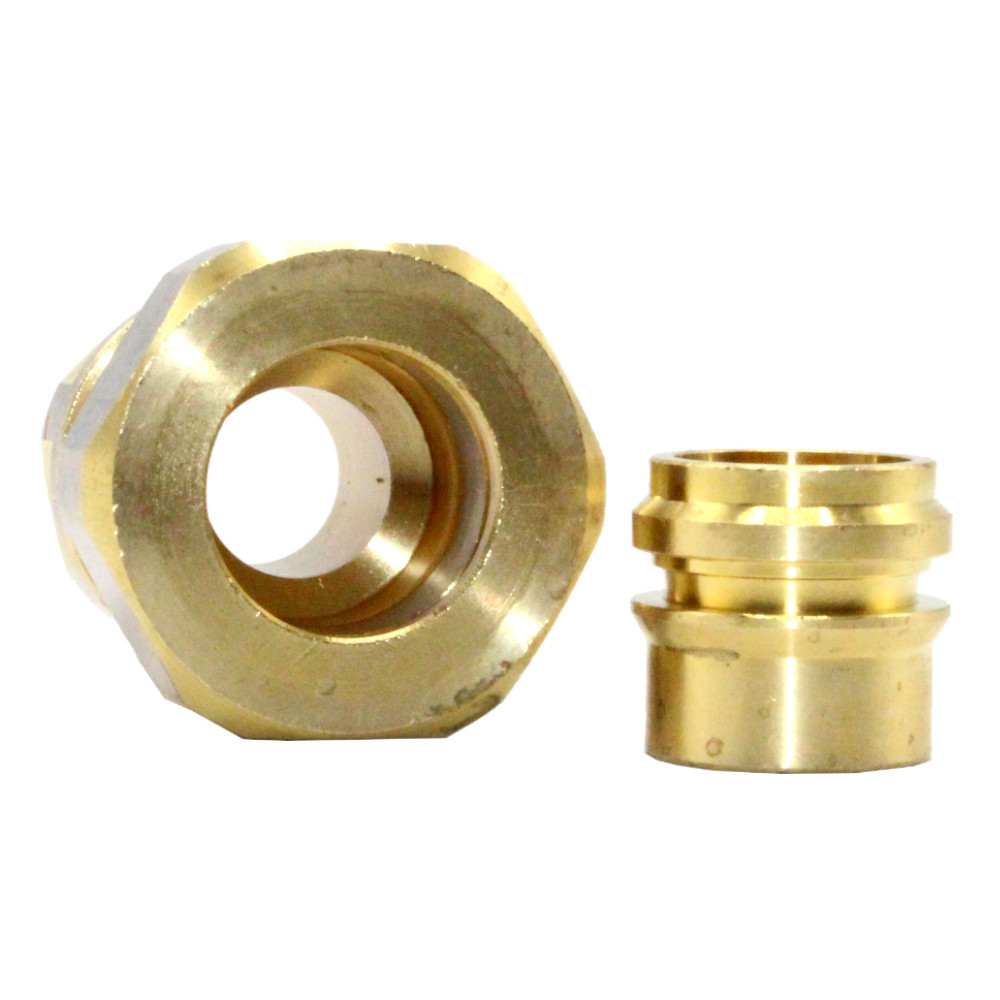 DN25 Wellrohr Verschraubung Schnellverschraubung Schnellkupplung für Solarleitungen