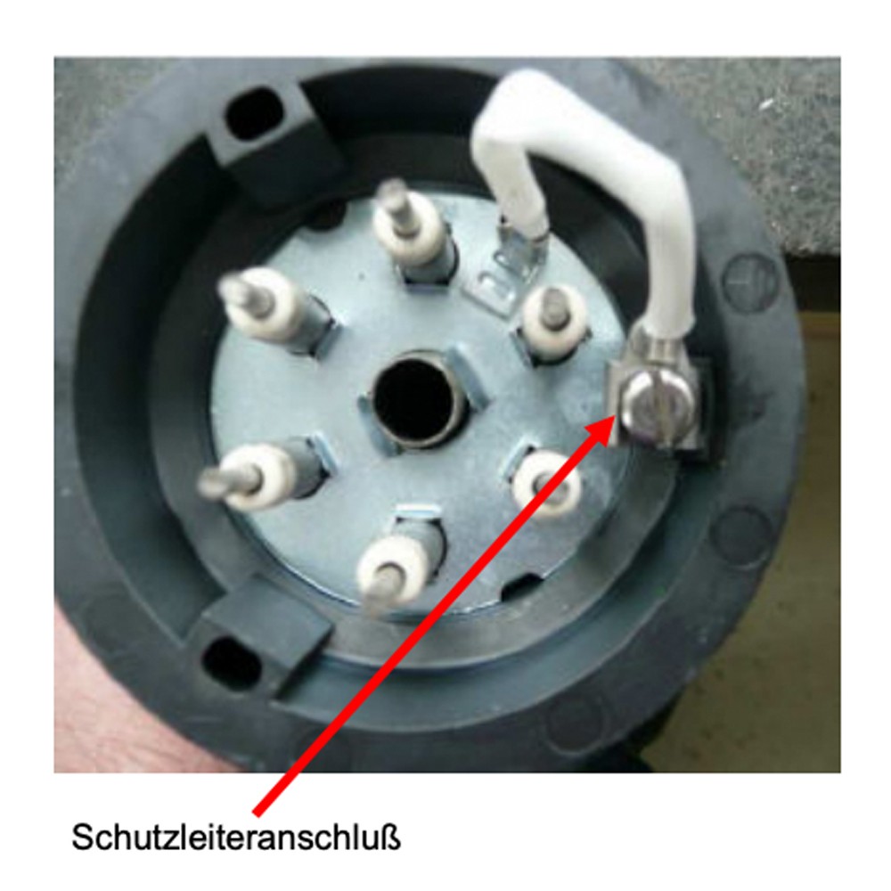TWL Elektroheizstab mit Isoliertrennung – 8 kW – Heizstab für Speicher mit Thermostat & Temperaturbegrenzer