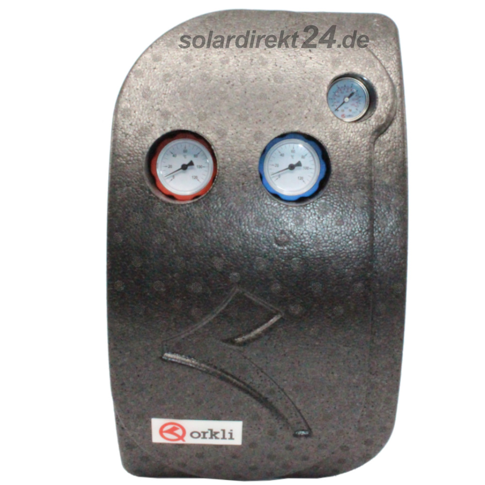 7300HE-02 Vakuumröhrenkollektor PRO Black-Line - Brauchwasser Paket 4,58m² - 300 Liter Speicher (BW-5.300)