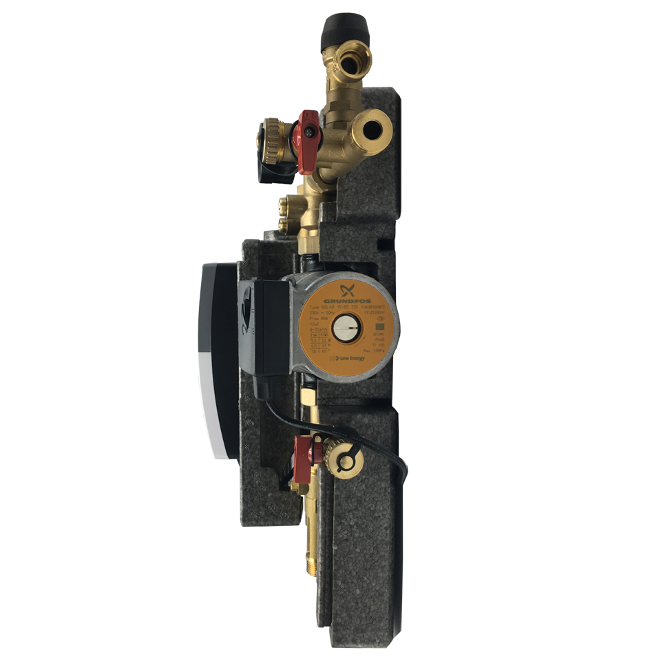 SR21L-PUMPE Solarthermie Basic Paket – Linuo Ritter Flachkollektoren – 12,0m² – Aufdachmontage