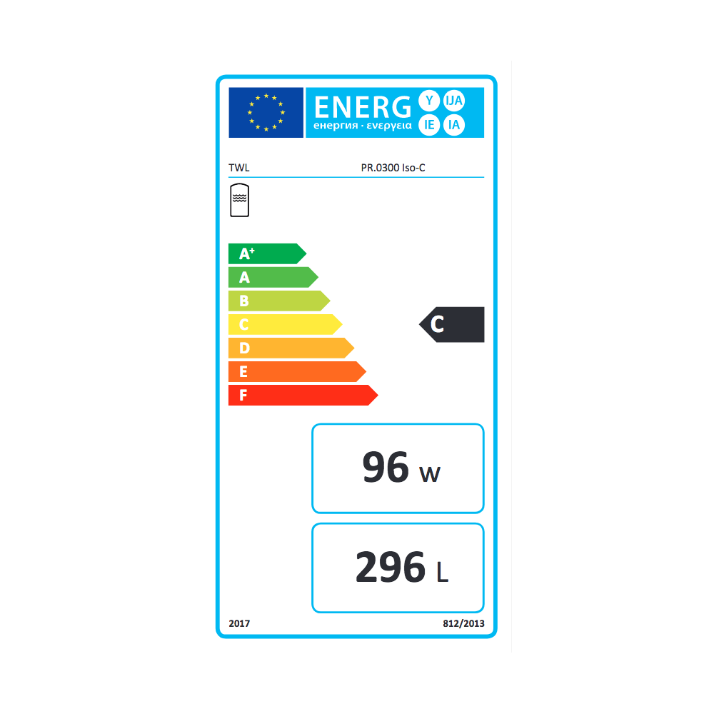 TWL Pufferspeicher PR 300 Liter - ÖkoLine-C Isolierung