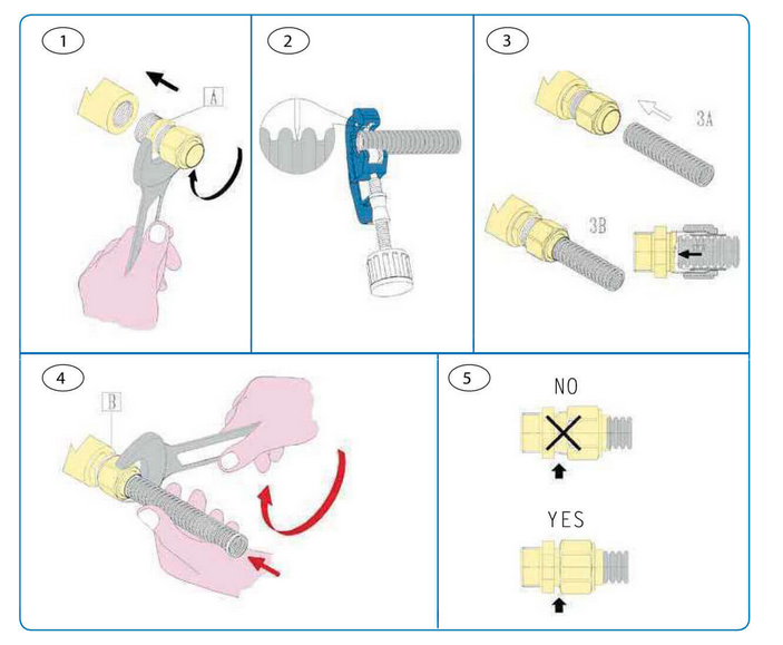 Winkel-Schnellverschraubung 90° DN16 auf 22mm Kupfer – Solarwellrohr Fitting Winkel-Schnellverschraubung 90° DN16 auf 22mm Kupfer – Solarwellrohr Fitting