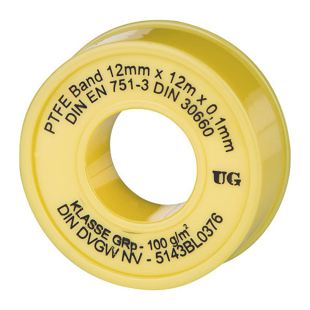 4443-01 12m Solar PTFE-Gewindedichtband Hochtemperaturbeständig (Grobgewinde)