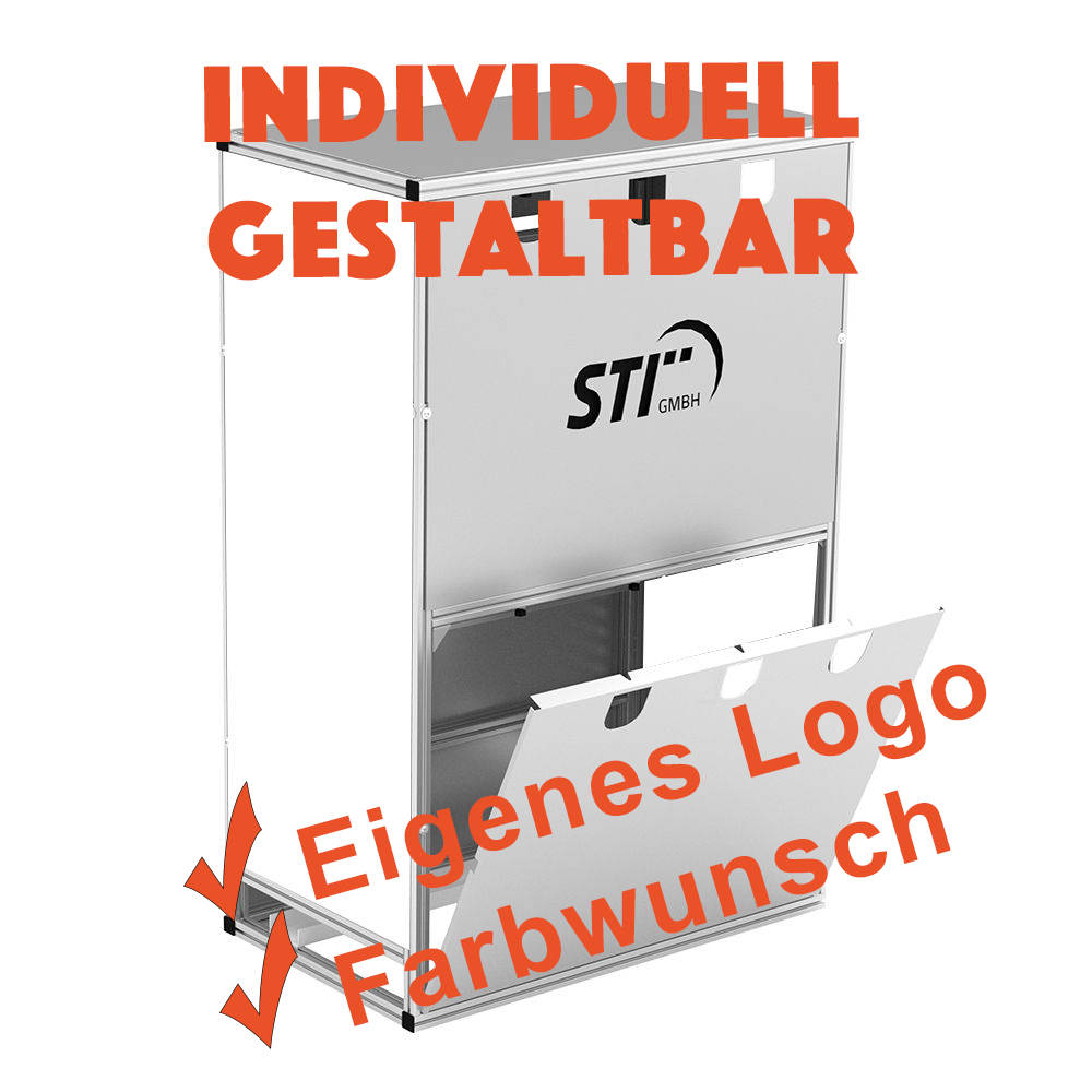 Erweiterung für Wechselrichterunterstand Größe XL Gehäuse für Wechselrichter und Anlagenkomponenten Erweiterung für Wechselrichterunterstand Größe XL Gehäuse für Wechselrichter und Anlagenkomponenten