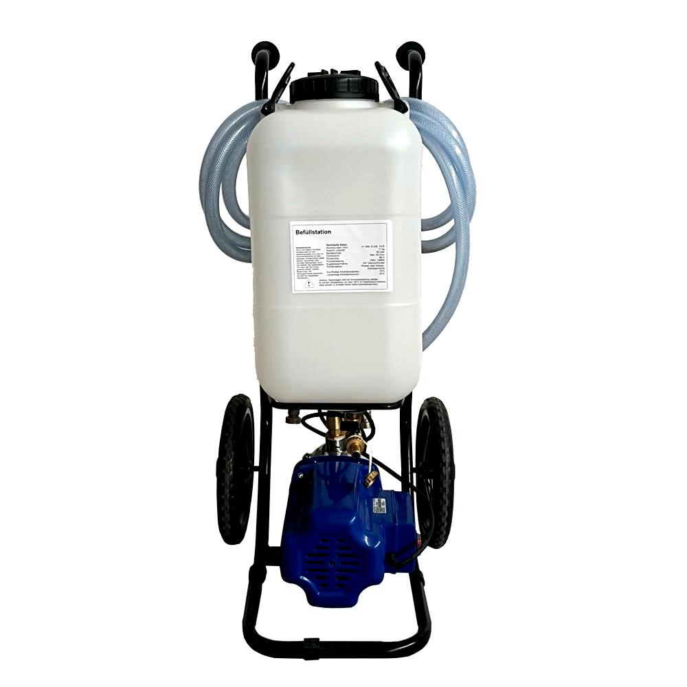 Solar- Befüllstation inkl. 25 Liter Tank Befüllpumpe Solarthermie Solarflüssigkeit Solar- Befüllstation inkl. 25 Liter Tank Befüllpumpe Solarthermie Solarflüssigkeit