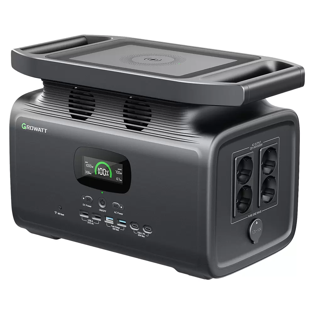 Growatt INFINITY 1500 Tragbare Powerstation 1512Wh 2000W Growatt INFINITY 1500 Tragbare Powerstation 1512Wh 2000W