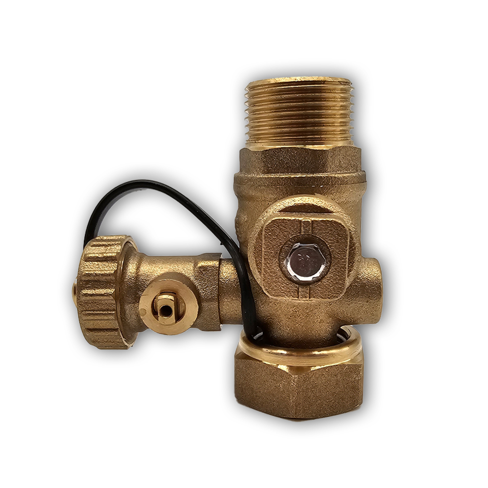 Wandhalterung für Ausdehnungsgefäße inklusive Kappenventil mit Ablasshahn