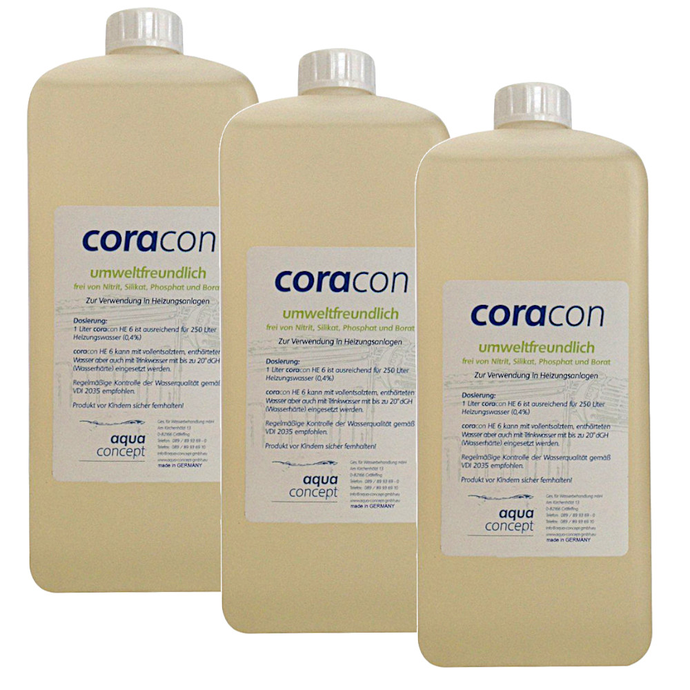 Coracon HE 6 Korrosionsschutz Konzentrat Heizungsschutz Korrosionsinhibitor HE6