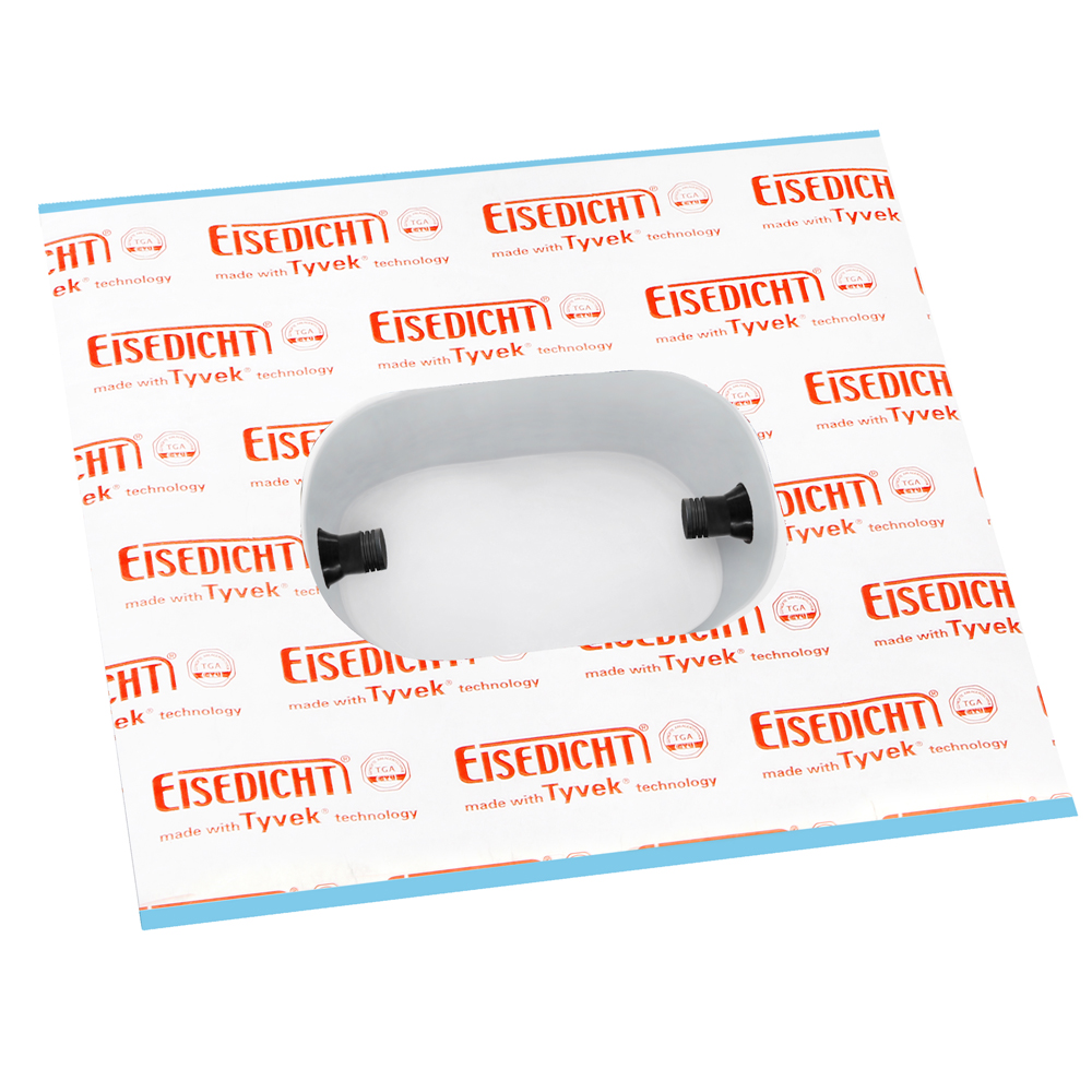 SD0002-01 Luftdichtmanschette SteckdosenDicht für 2er Unterputz Elektro Dosen Elektroinstallation