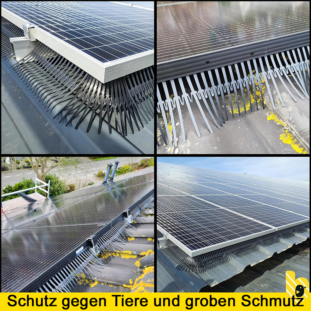 Birdstop Kunstoffclip - Zubehör Vogelschutz für Solaranlagen – Marderschutz für PV-Module & Dach