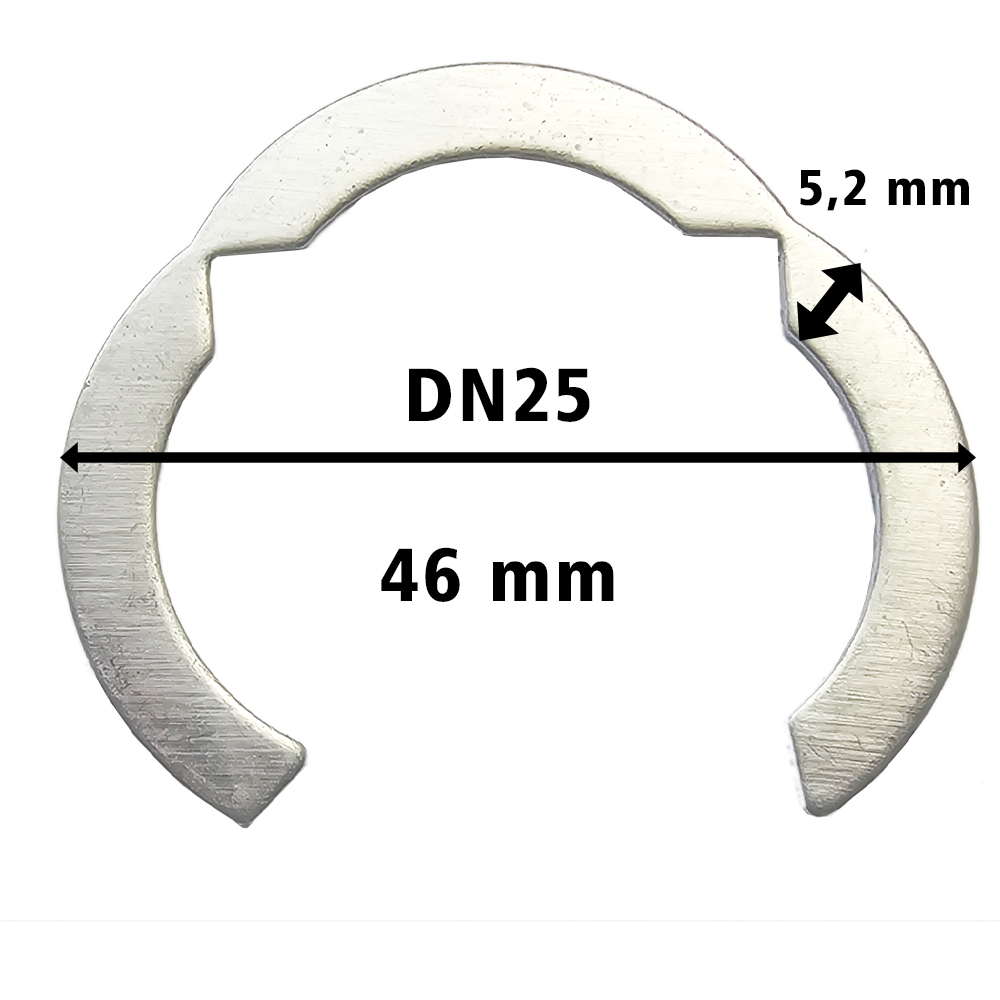10er-Set Edelstahl-Einlegeringe für Solar-Edelstahl-Wellrohre – DN16 bis DN50 – langlebig, passgenau und korrosionsbeständig für sichere Solarthermie-Verbindungen