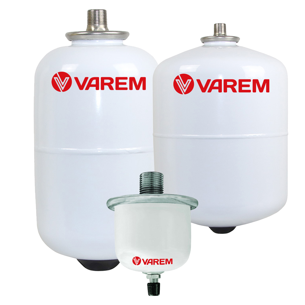5 L - 40 L Varem Ausdehnungsgefäß Extravarem LC CE Heizung Trinkwasser 5 L - 40 L Varem Ausdehnungsgefäß Extravarem LC CE Heizung Trinkwasser