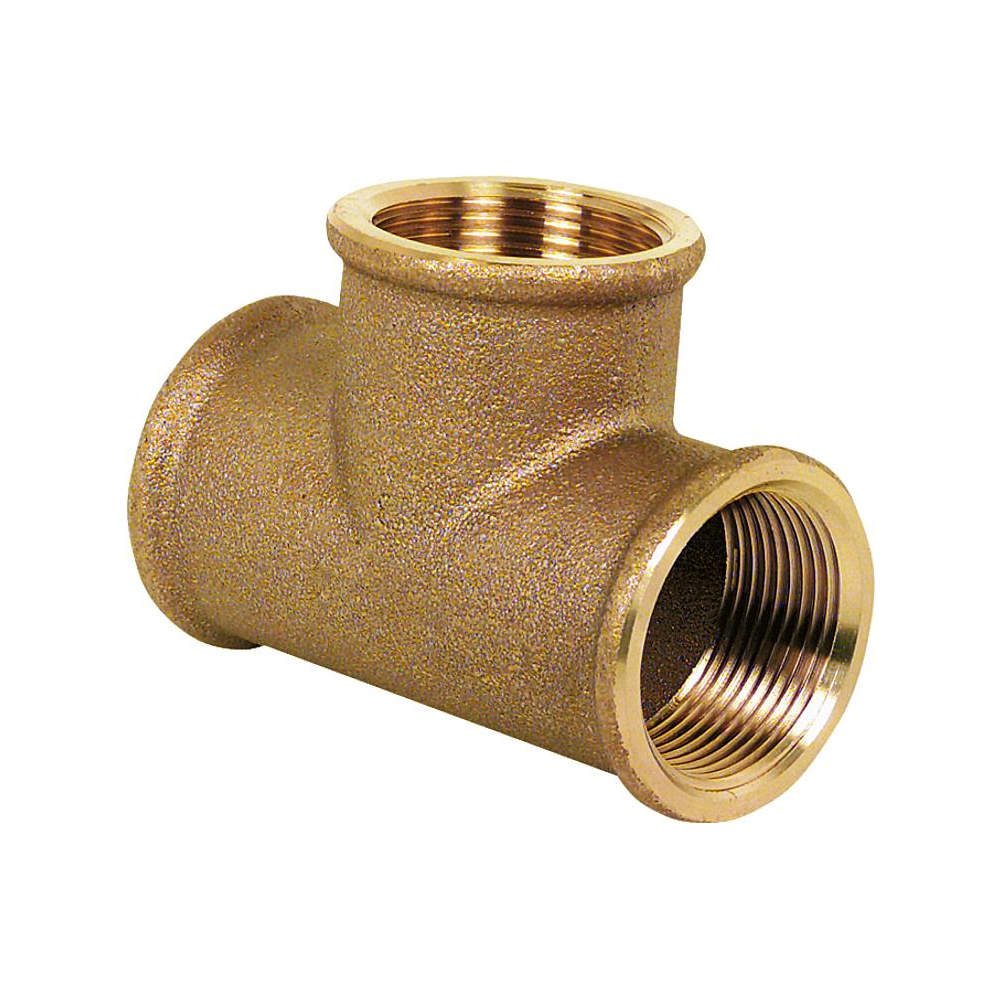 Rotguss T-Stück IG 1 1/4"