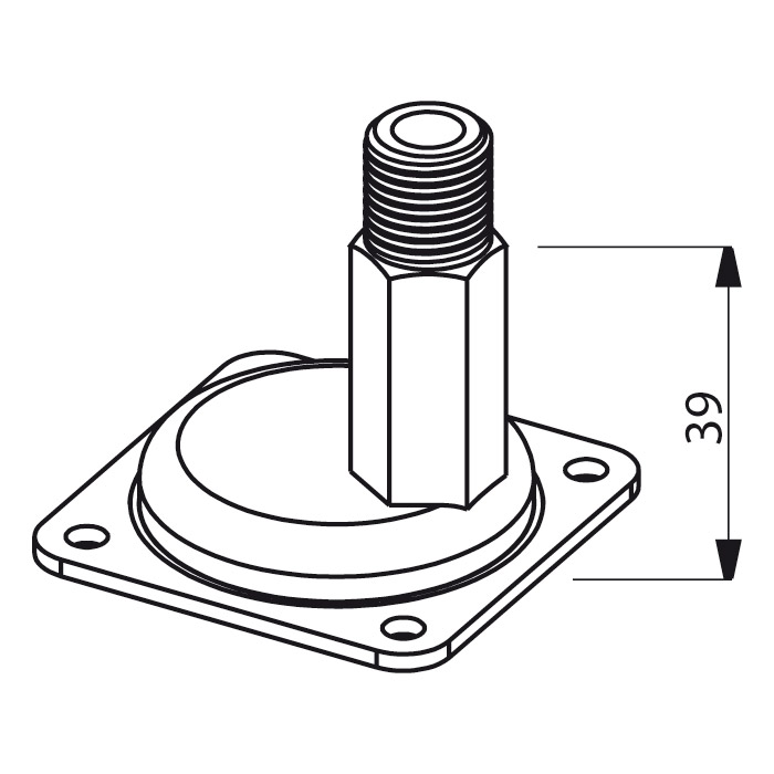 Mechanischer Druckschalter PM 5 ML Hauswasserwerk Pumpe Strömungswächter