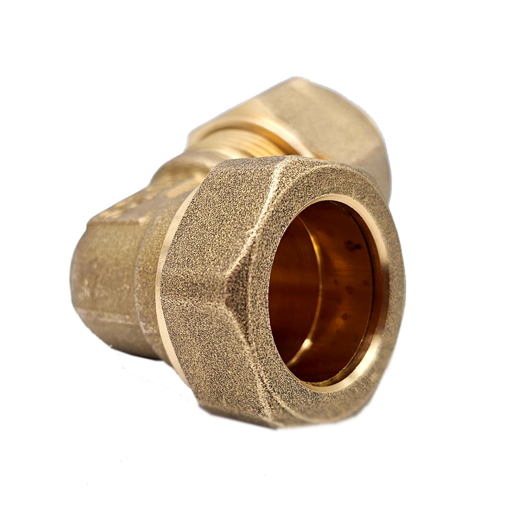 Winkel-Schnellverschraubung 90° DN16 auf 22mm Kupfer – Solarwellrohr Fitting Winkel-Schnellverschraubung 90° DN16 auf 22mm Kupfer – Solarwellrohr Fitting