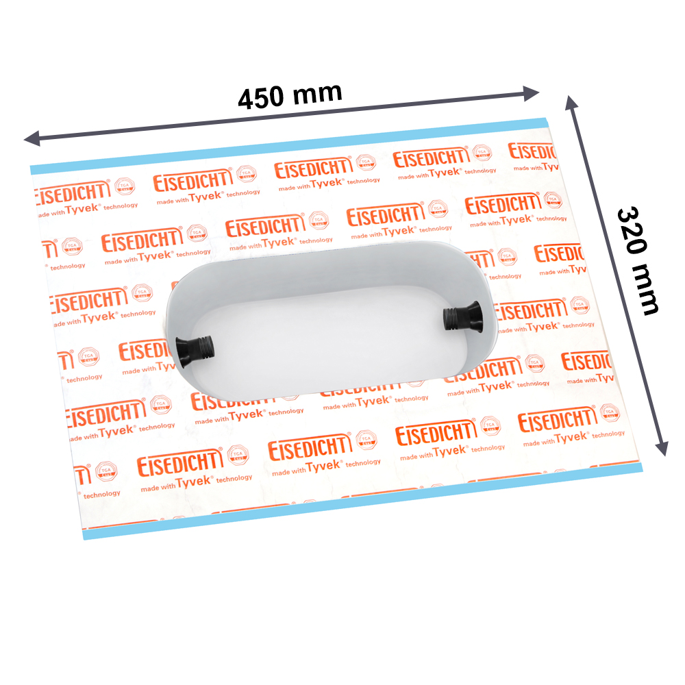 SD0003-02 Luftdichtmanschette SteckdosenDicht für 3er Unterputz Elektro Dosen Elektroinstallation