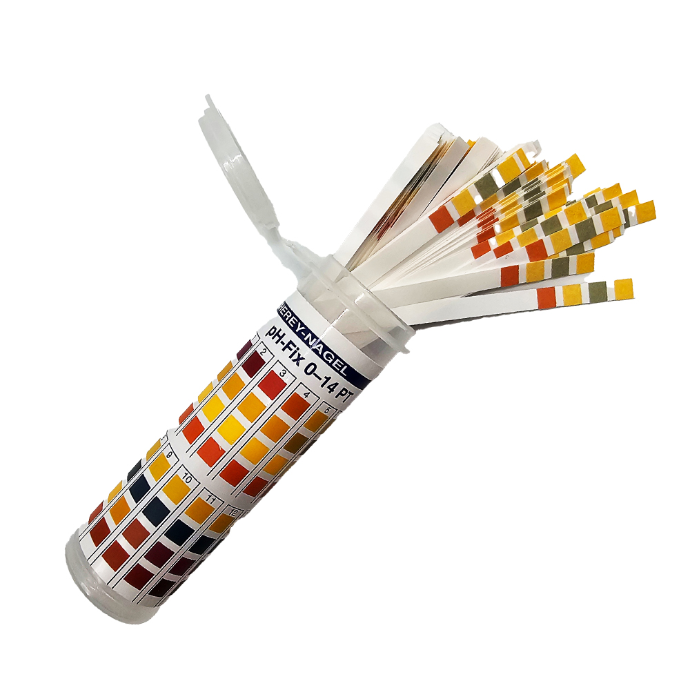 9111768-01 100 Stück pH Teststäbchen Indikatorstäbchen ph 0-14 Solarflüssigkeit Säuren